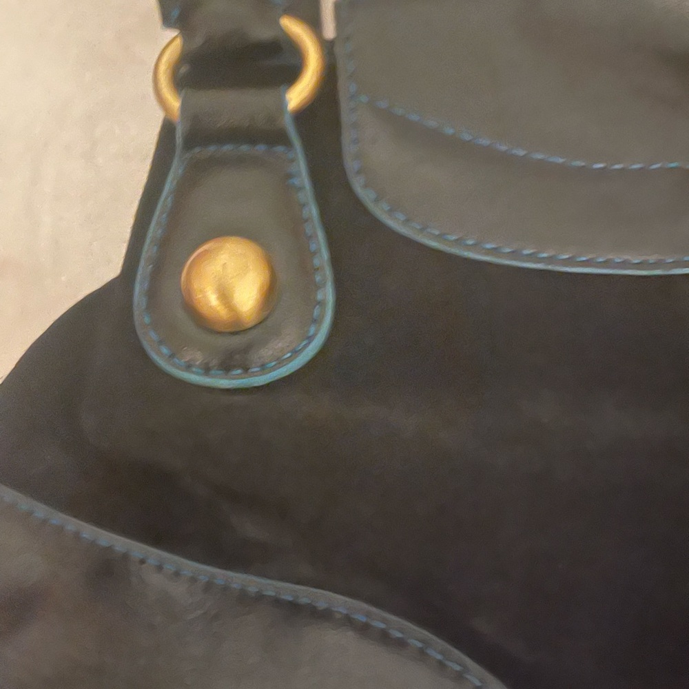 Max New York Elegant Black Leather Bag - Picture 9 of 12